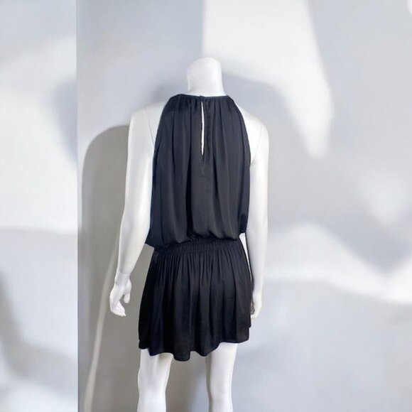 Modern Citizen Blouson Mini Dress Sleeveless Black, Size Medium - Picture 9 of 15